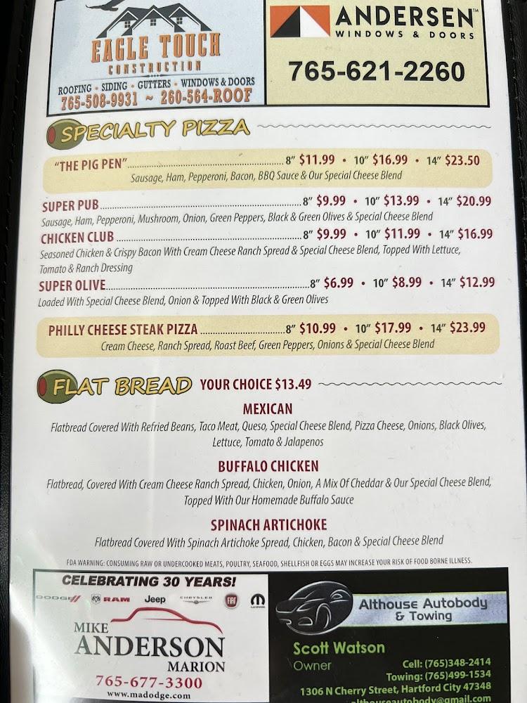 The Green Olive Pub Menu image 2